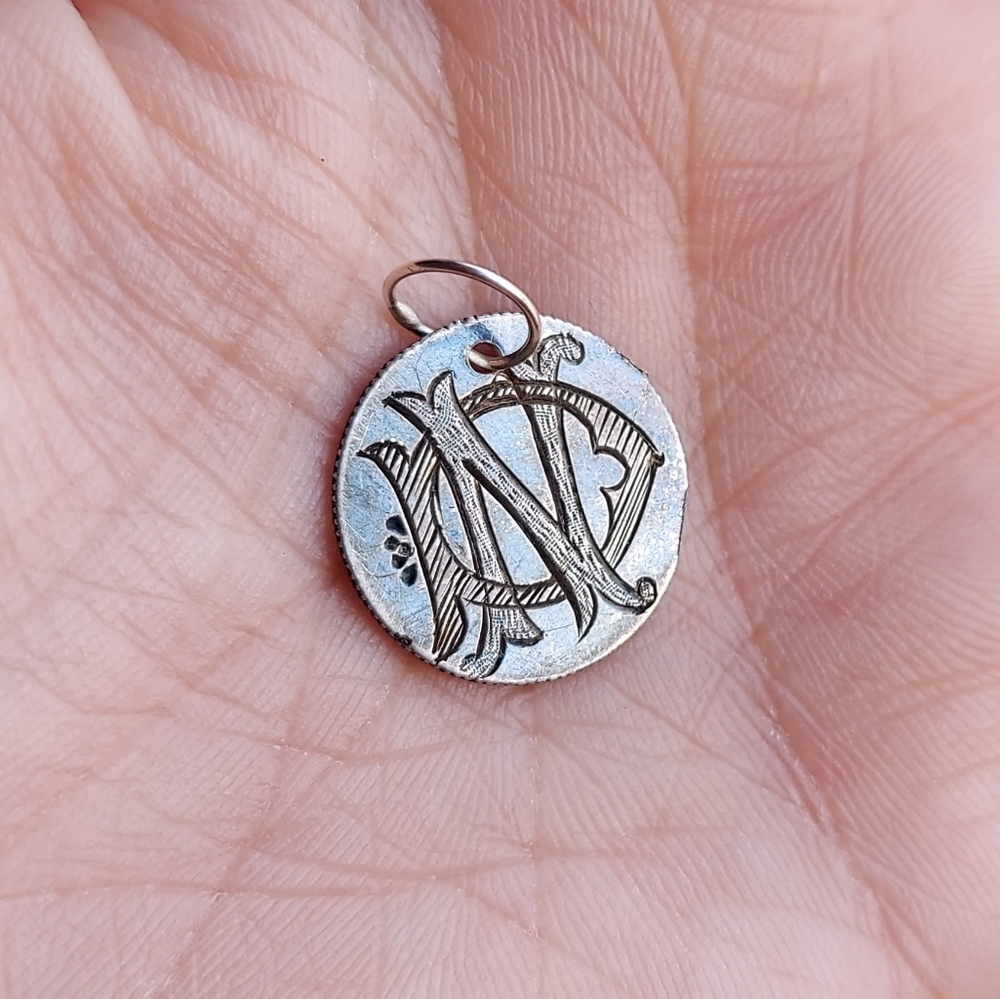 Antique Love Token Pendant
